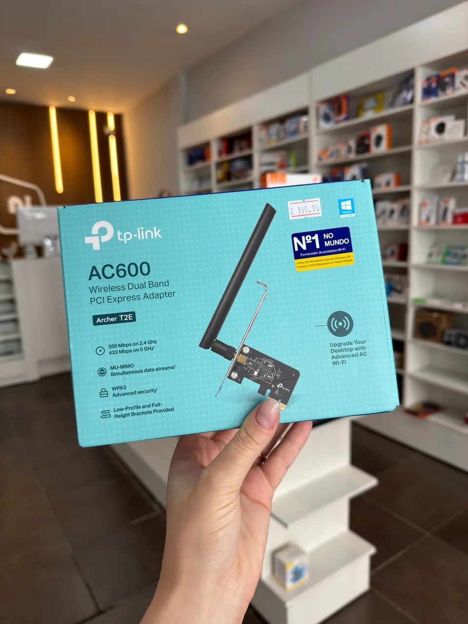 Placa Wifi Wireless Dual Band Tp Link