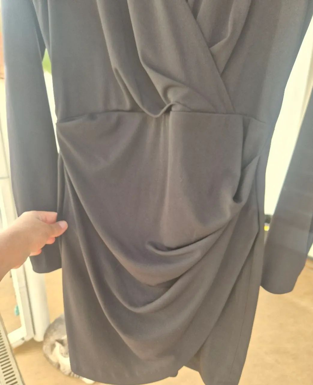 Vestido Zara preto manga longa P - Foto 4
