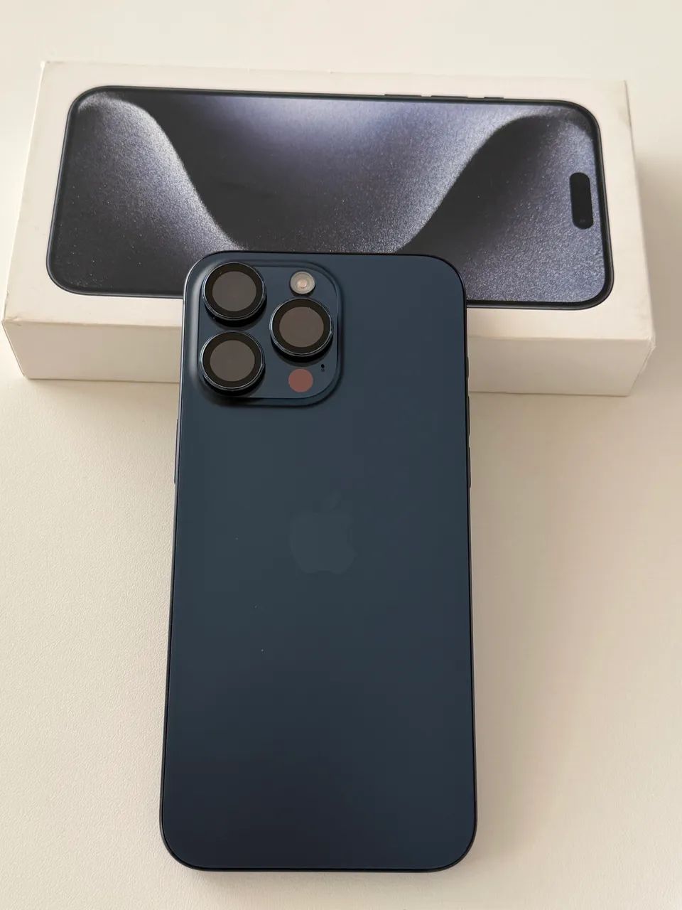 iphone 15 pro max 512gb azul Titânio  - Foto 3