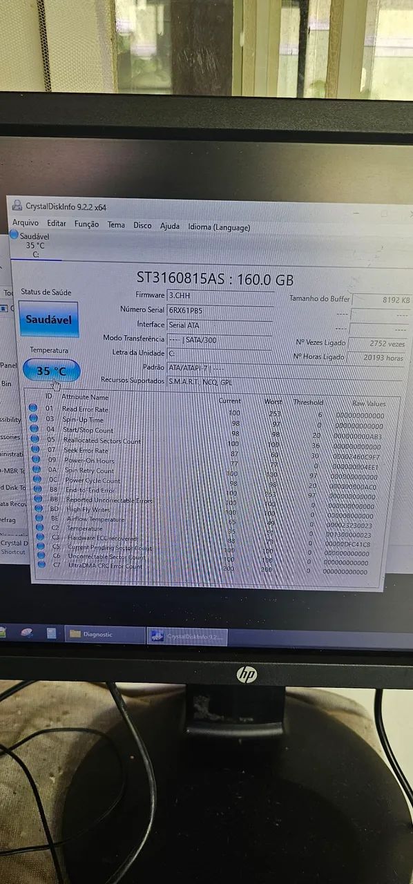 HD 160Gb com Windows Instalado  - Foto 3