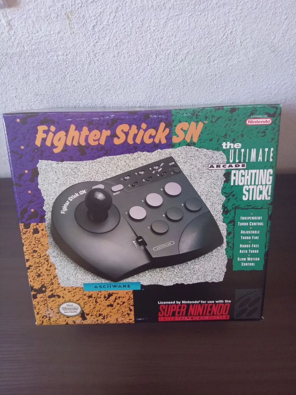 Controle super Nintendo 