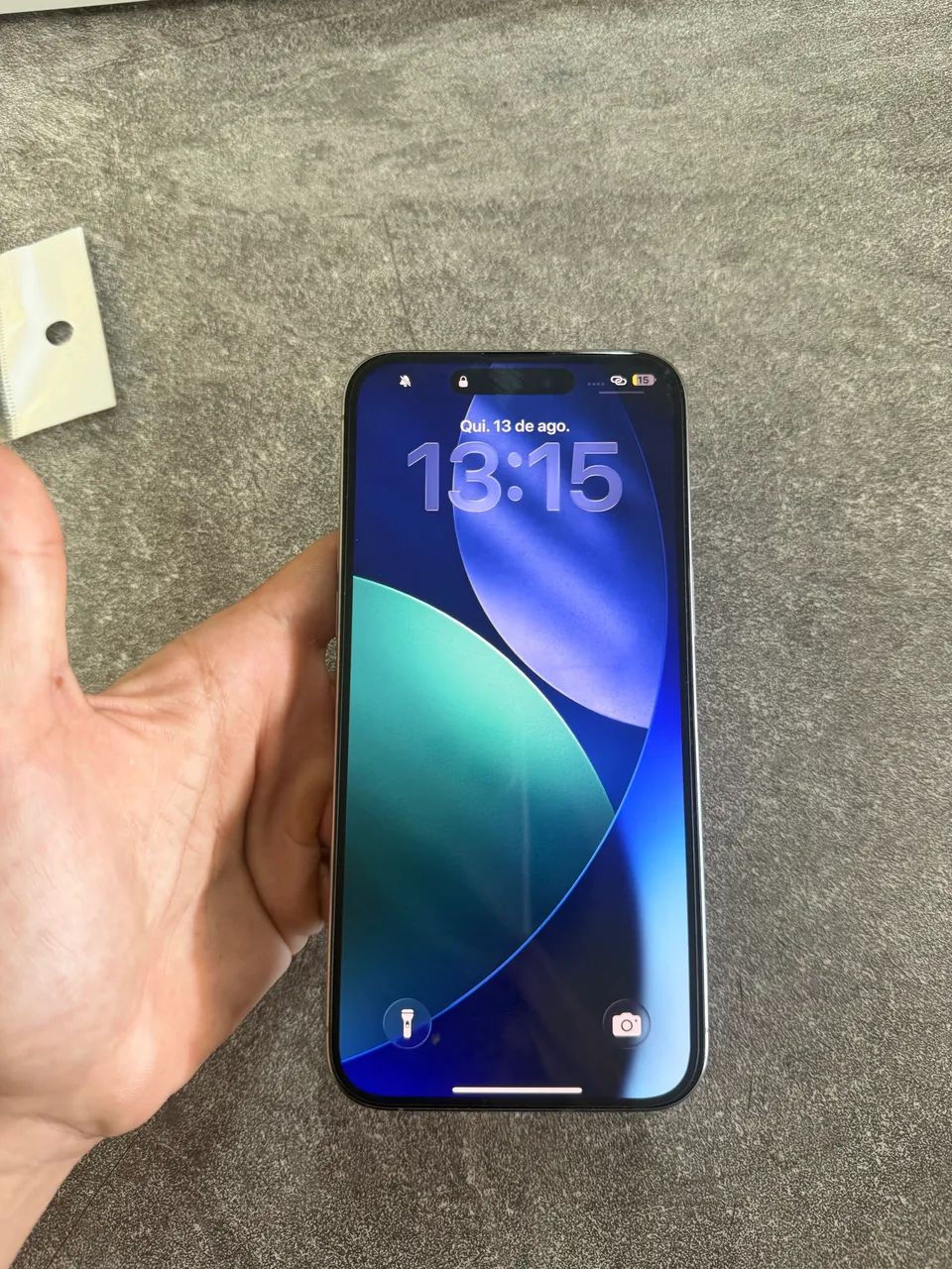 IPHONE 15 PRO MAX TITÂNIO 256GB - Foto 3