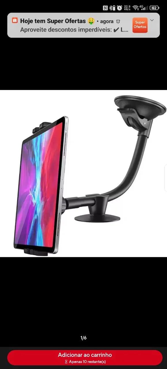 Suporte para Tablet e smartphone.