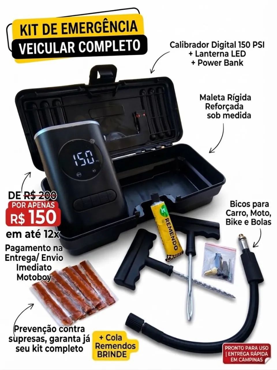 Kit 1001 Salva Pneus  - Foto 2