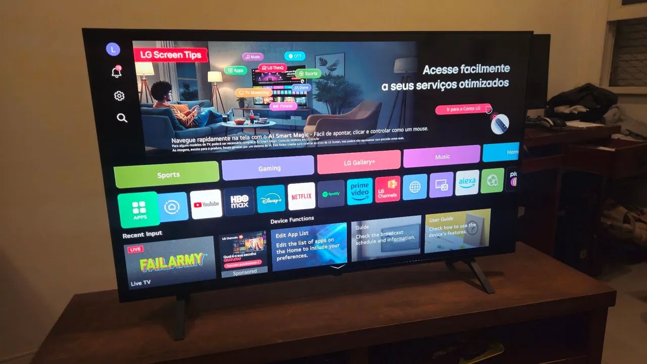 Televisão 50LGNANO77 Usada