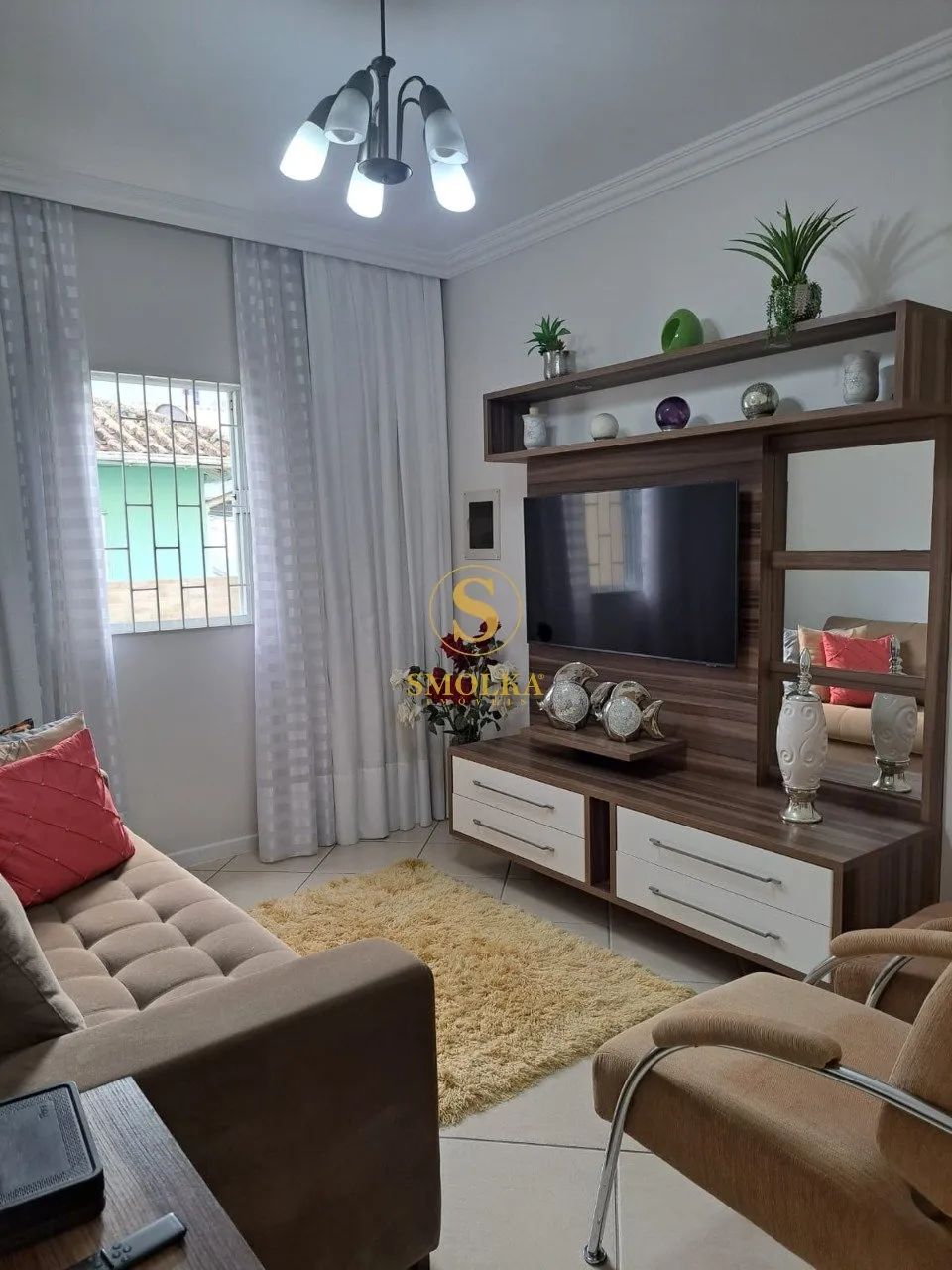 Casa mobiliada à venda com 3 dormitórios, sendo 1 suíte, no centro da Palhoça/SC - Foto 4