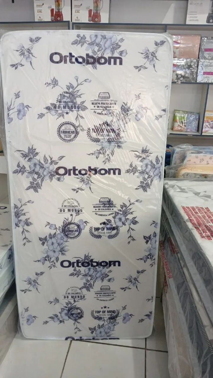 Colchão solteiro Ortobom D20 12 cm 1.88x88 (ENTREGA GRÁTIS)