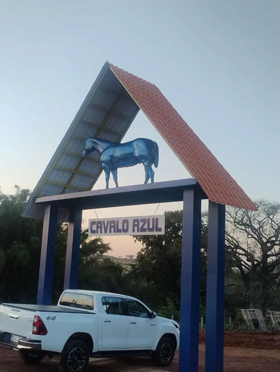 *ESCULTURA CAVALO MANGA LARGA* - Foto 5