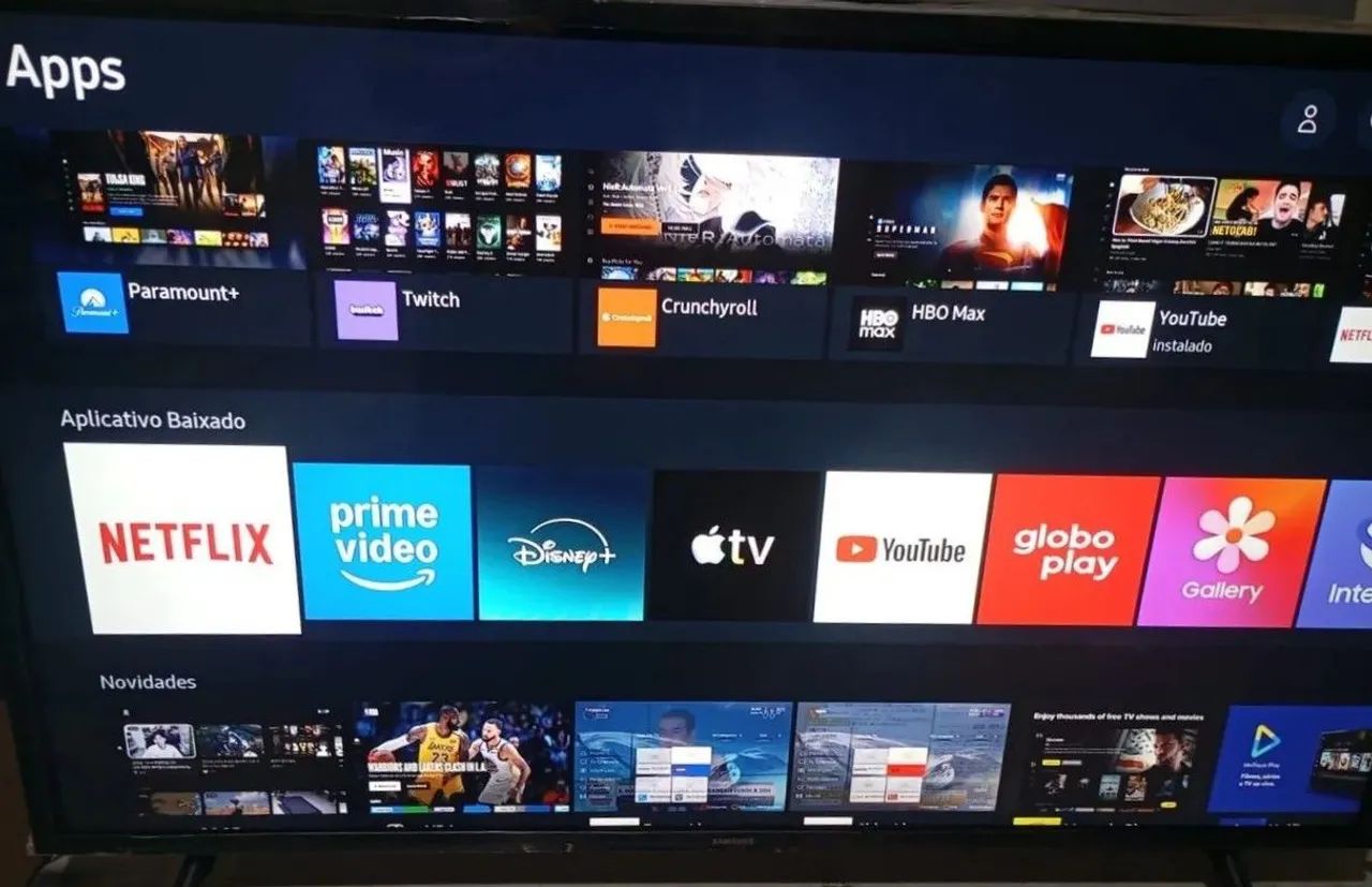 Tv Smart Samsung 43 polegadas  - Foto 3