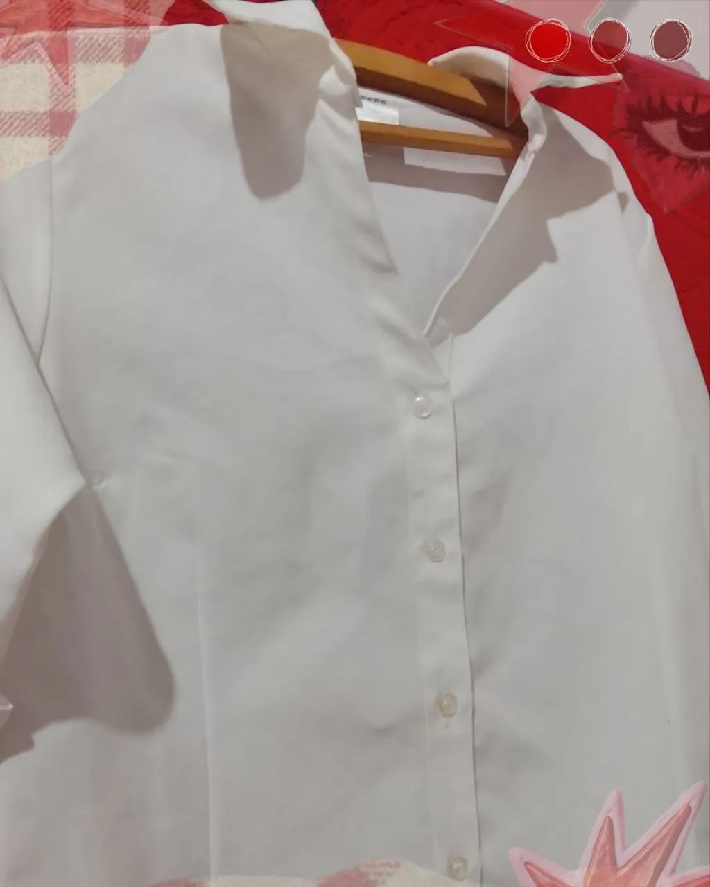 Camisa social branca - Foto 2