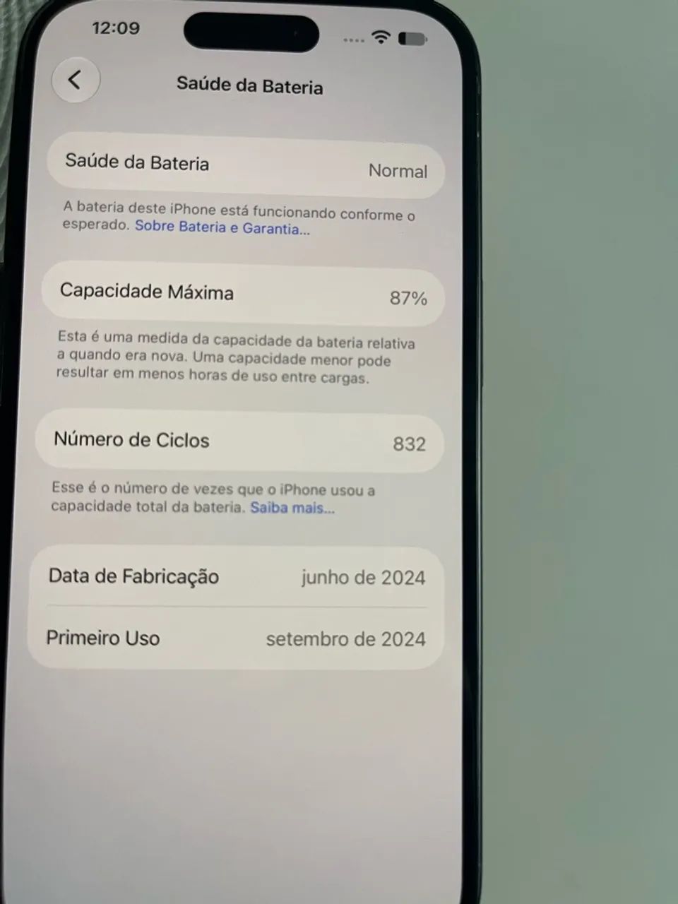 iPhone 15 256 bateria 87  - Foto 4
