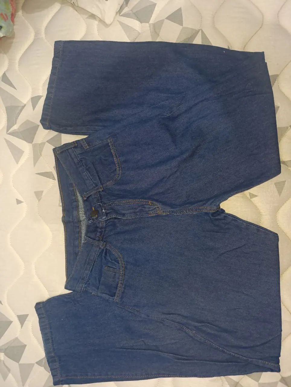 Calça jeans baggy balão masculina - Foto 3
