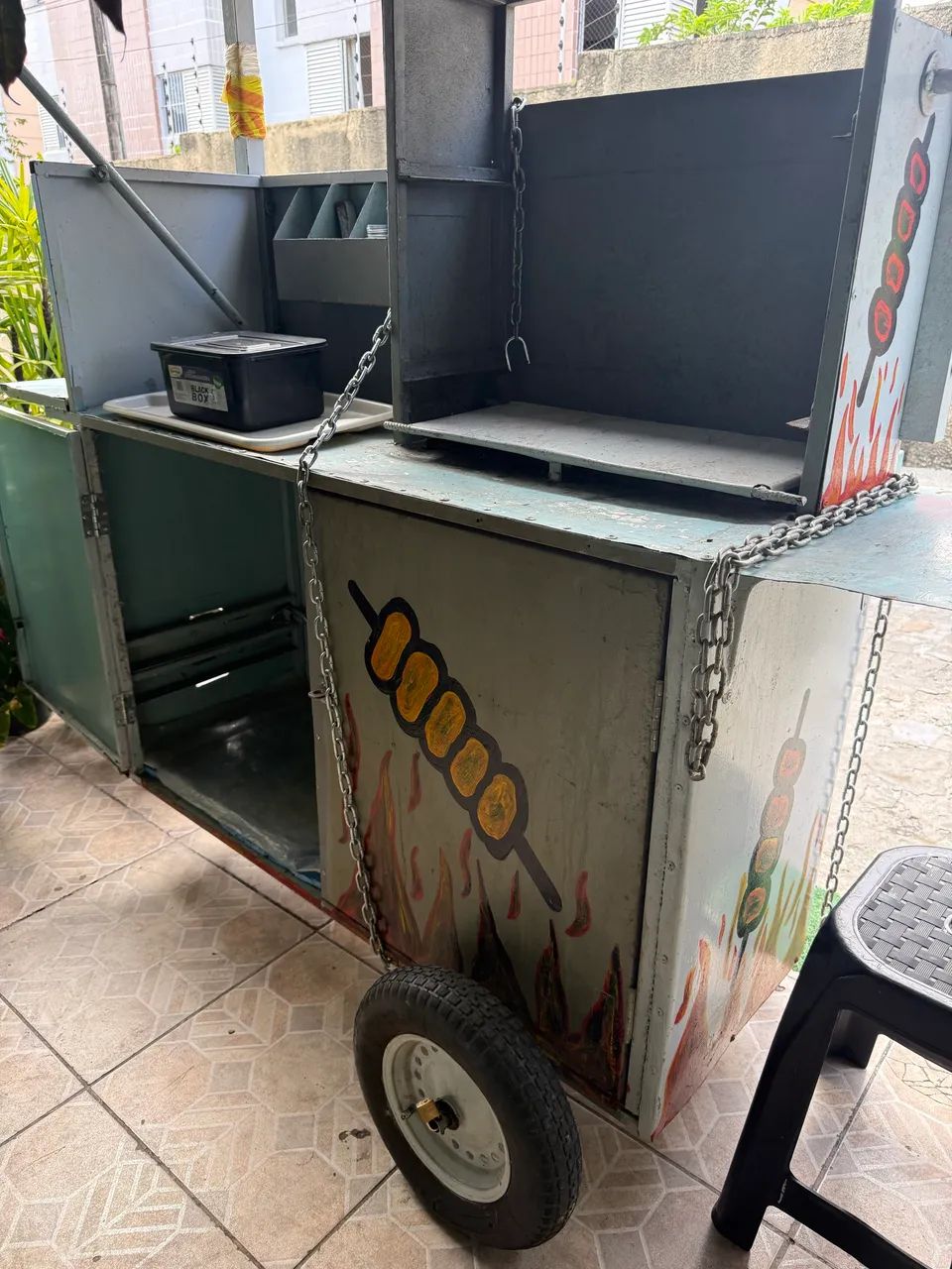 Carrinho para churrasco  - Foto 4