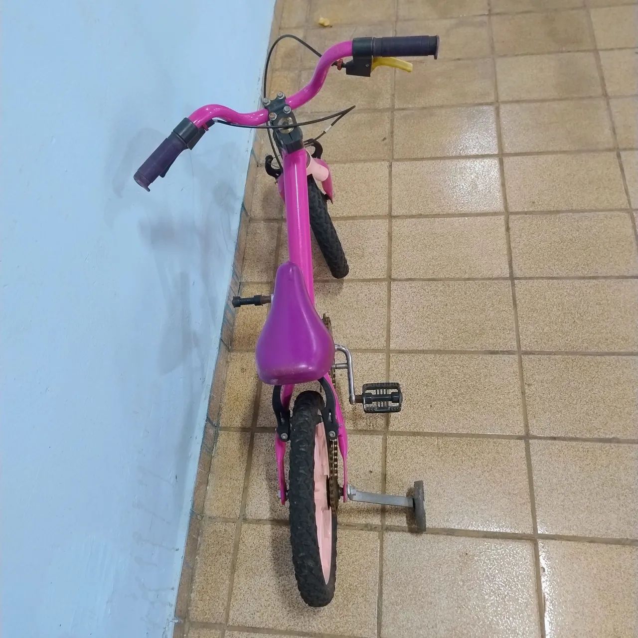 Bicicleta infantil - Rosa - Foto 3