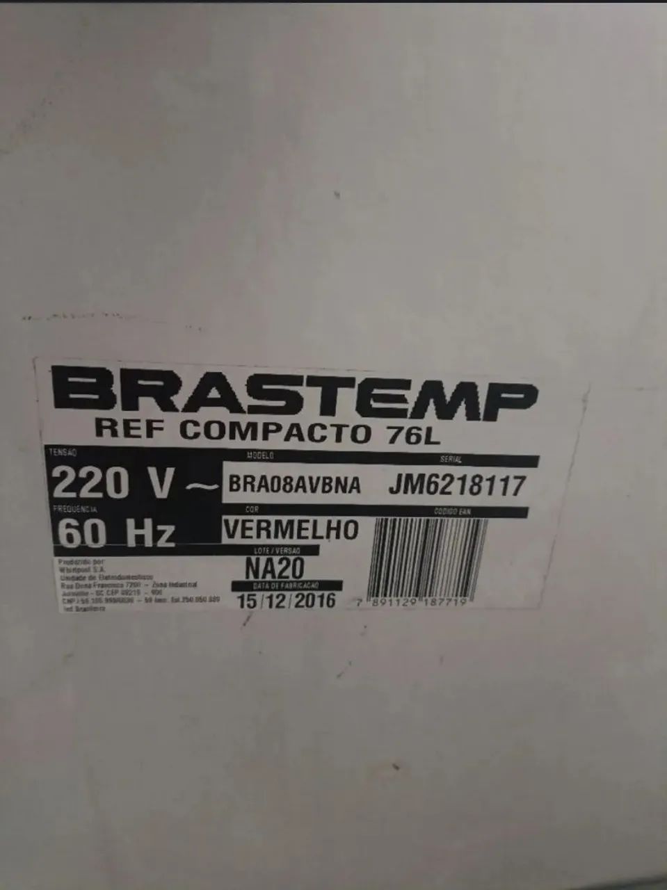 Geladeira retrô Brastemp  - Foto 2