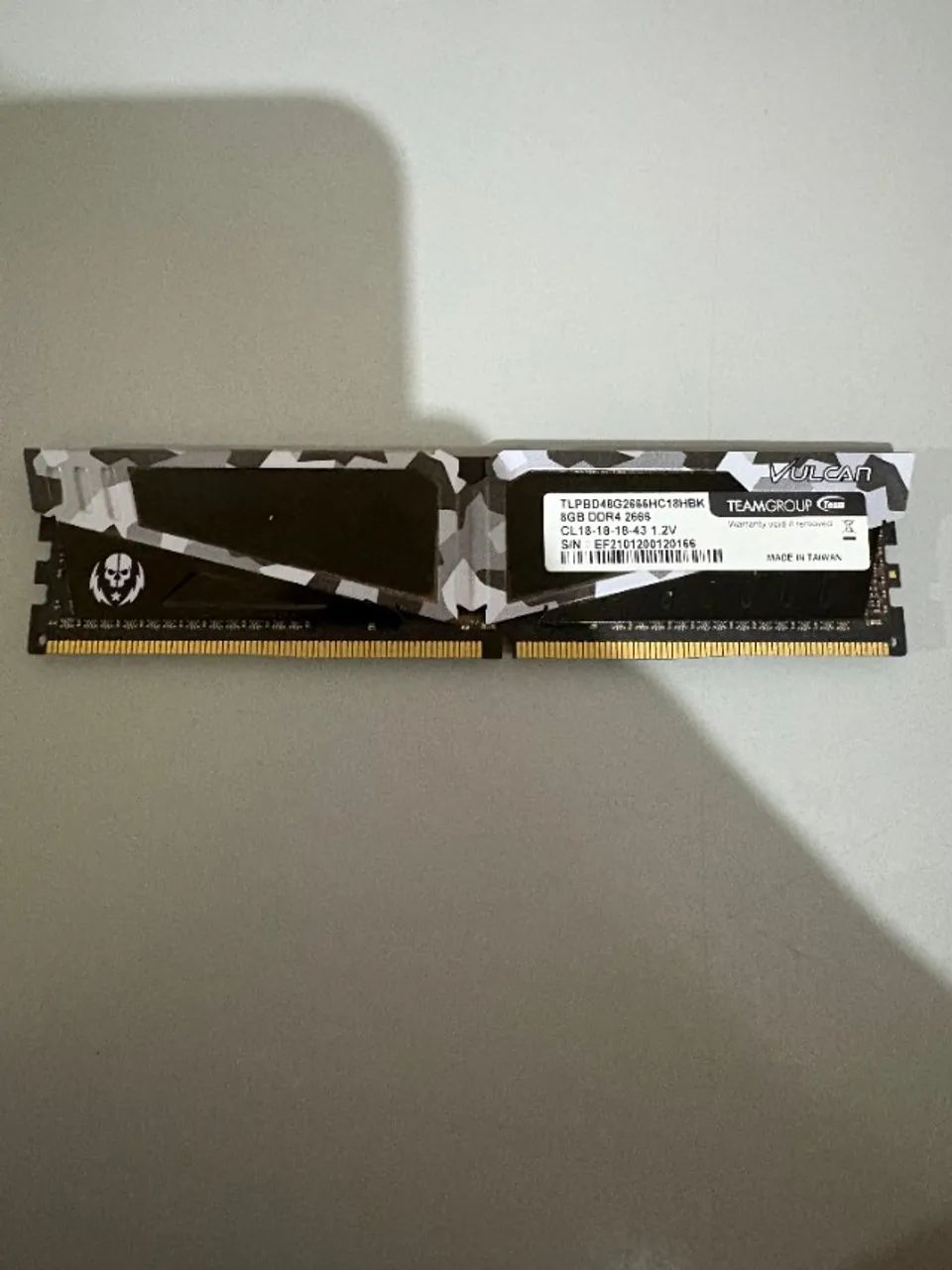 Memória Ram 8gb DDR4 Vulcan 2666Mhz - Foto 2