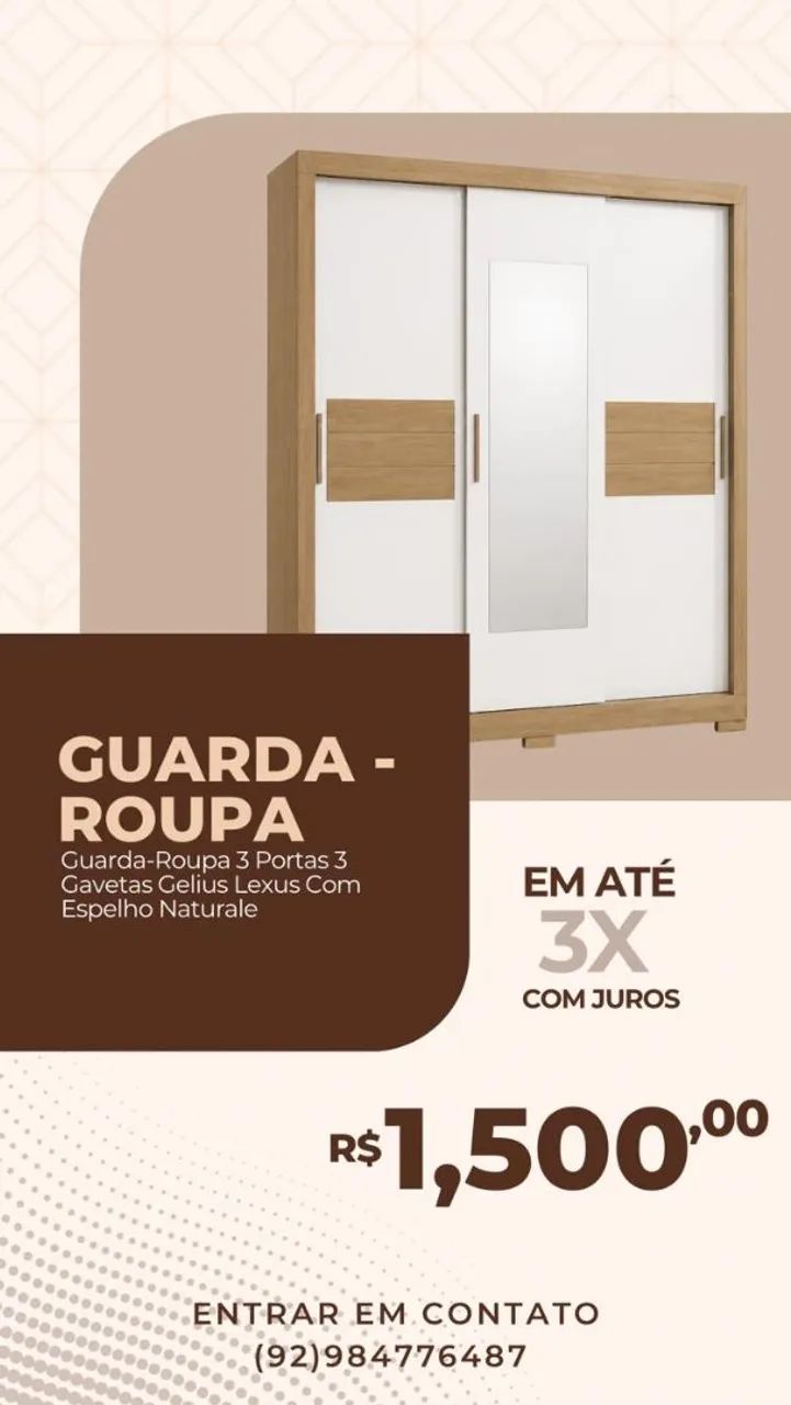 VENDE-SE GUARDA ROUPA