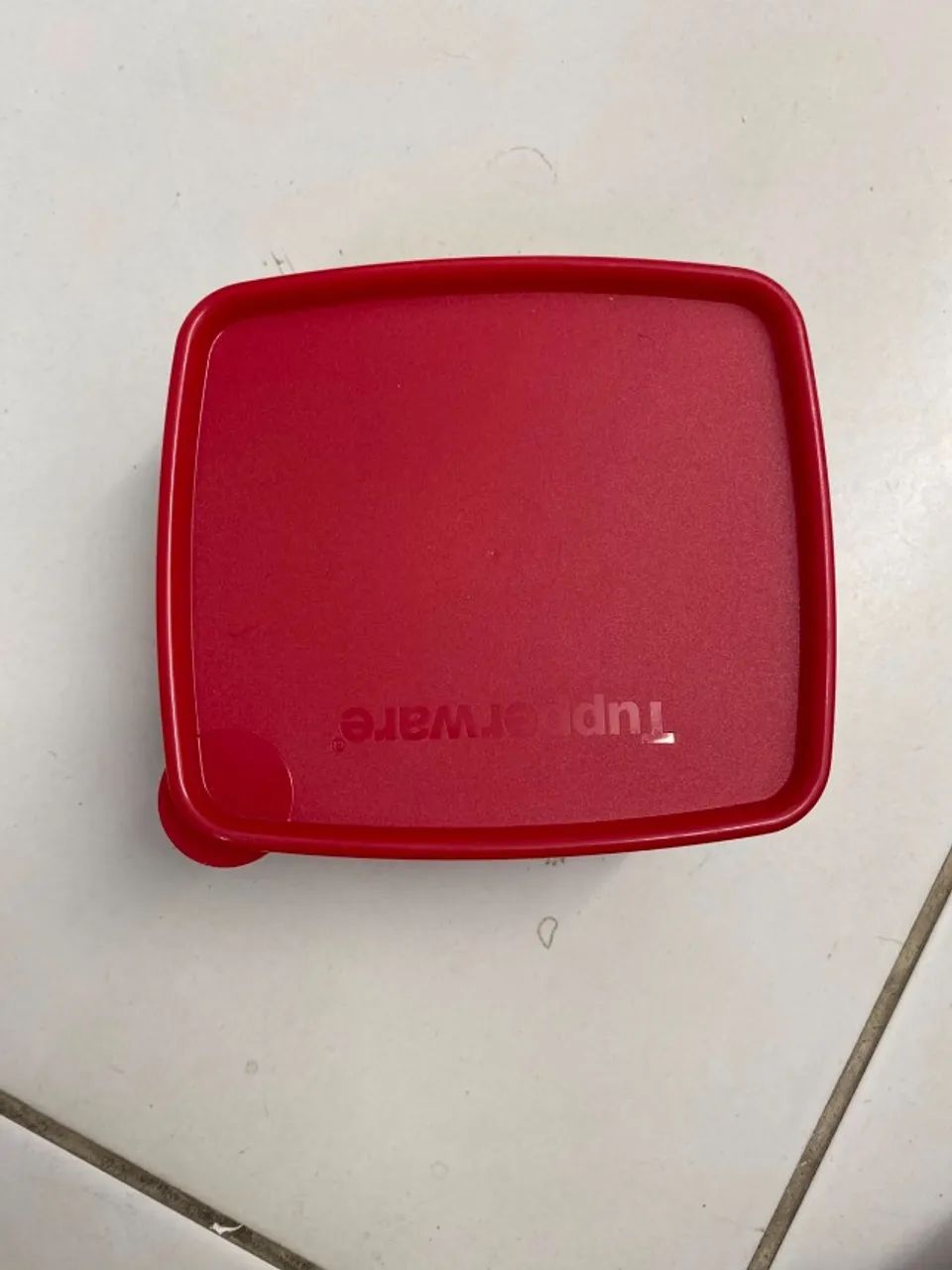 Tupperware 400 ml Vermelho - Foto 2