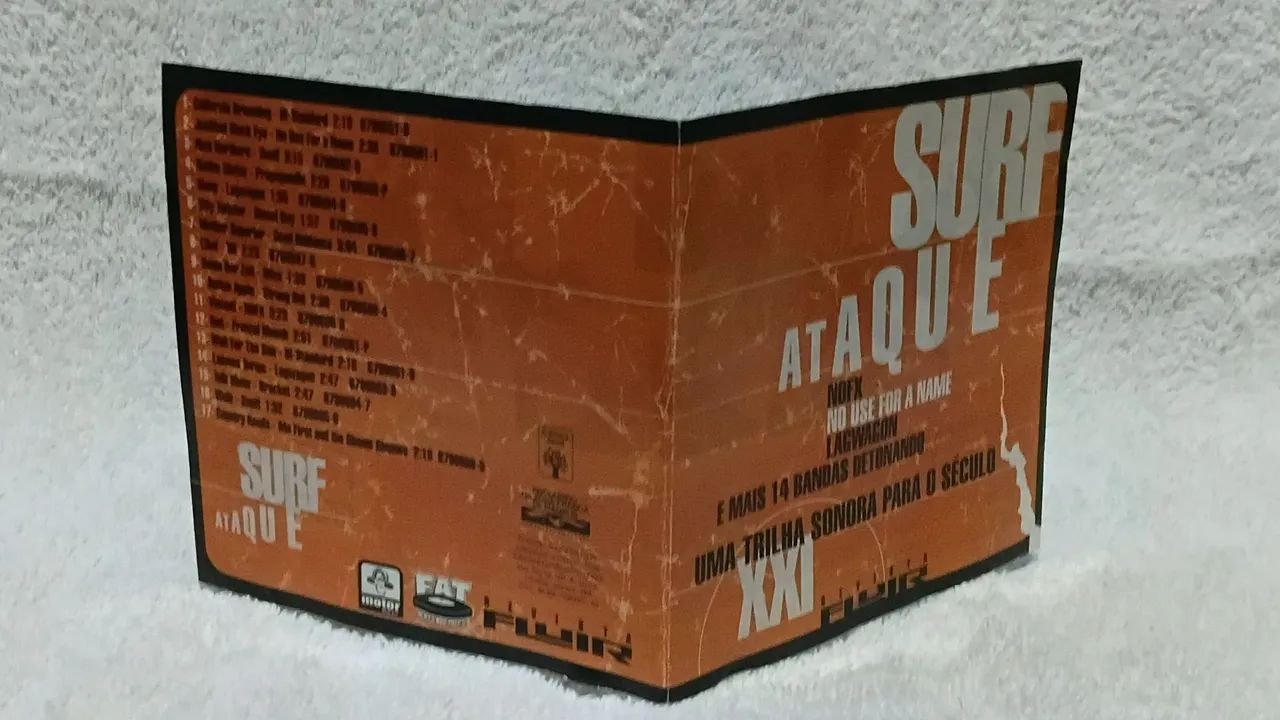 CD Surf Ataque - Revista Fluir -  Nofx, Lagwagon e outros.... - Foto 5