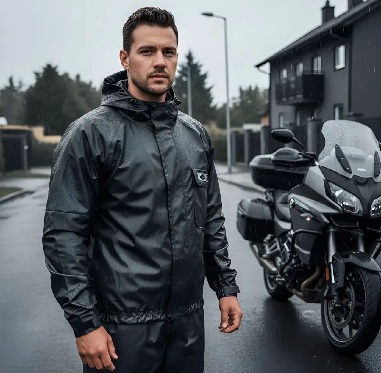 Capa de chuva MOTOQUEIRO FLEXÍVEL/PARCELADO ATÉ EM 2x - Foto 4