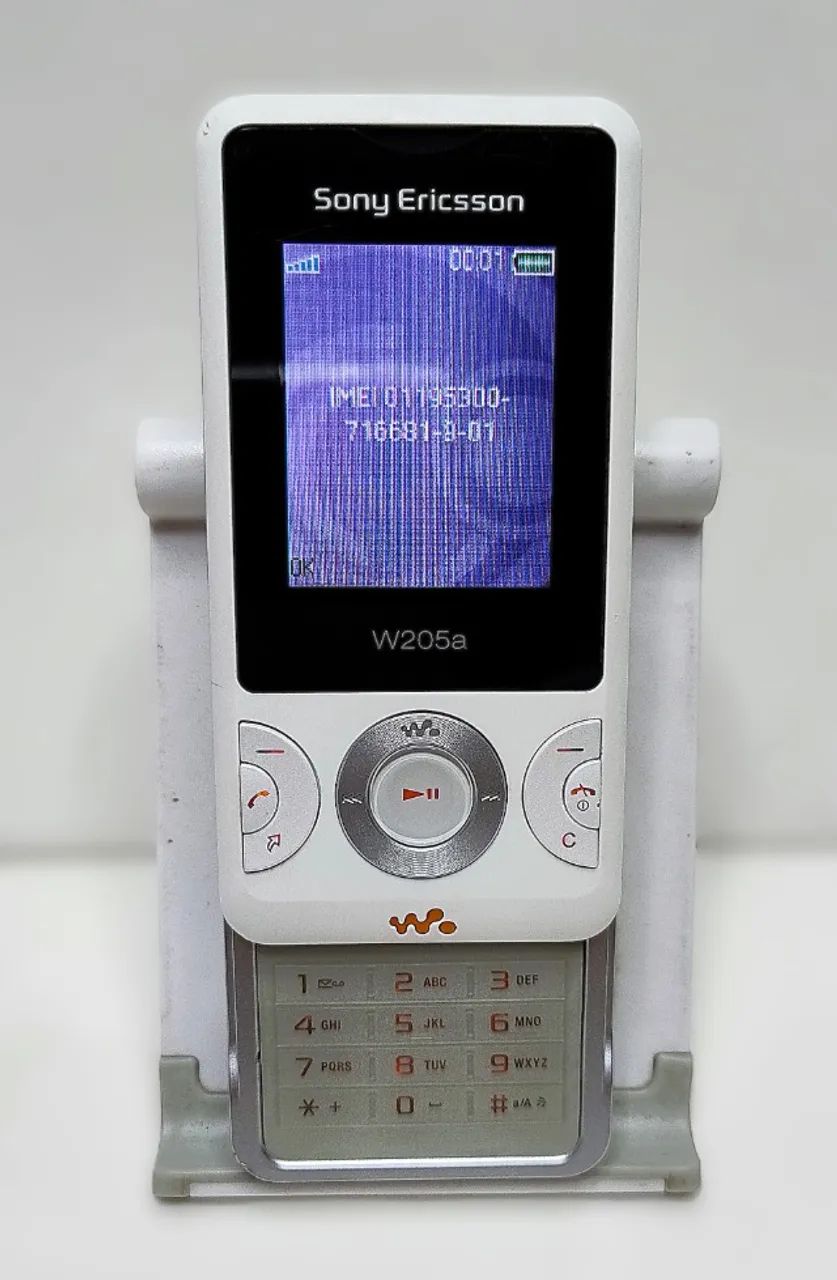 Celular Antigo Sony Ericsson Walkman W205a Branco - Foto 2
