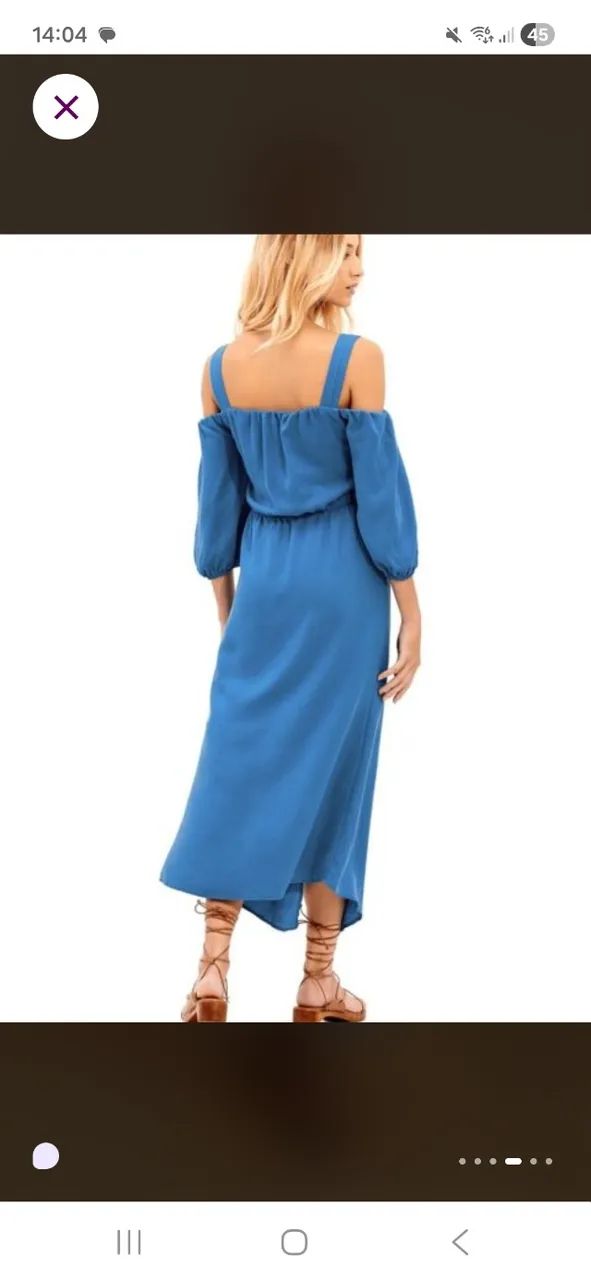 Vestido lindo vix