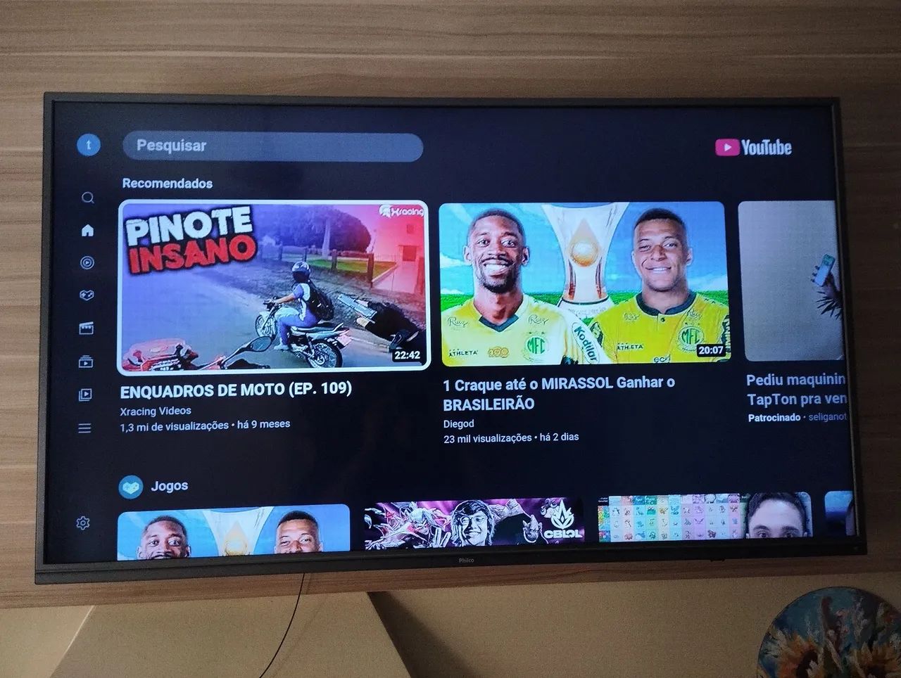 TV Philco 4K 55' Polegadas  - Foto 4