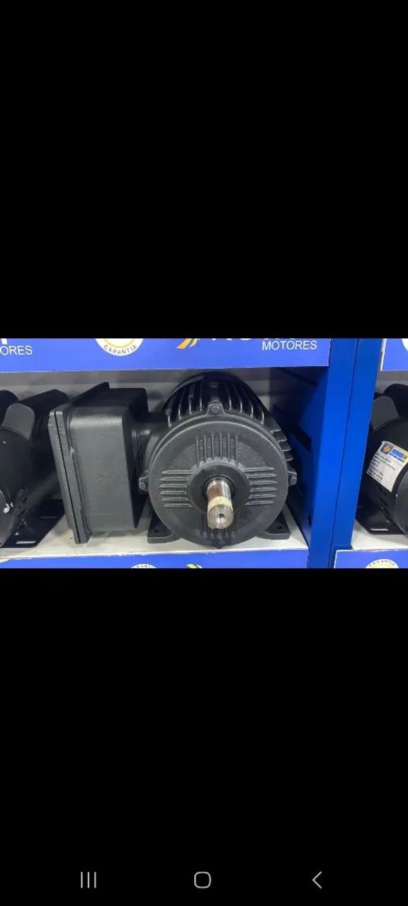 MOTOR ELÉTRICO 5CV 220/440/508V MONO IP56 3500  RMP NOVA - Foto 2
