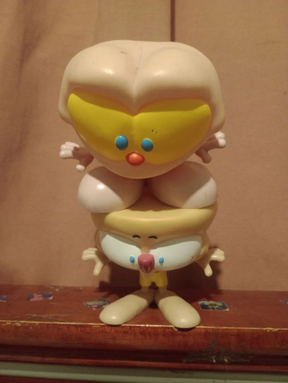 Bonecos em vinil mongo e Drongo 10 cm 