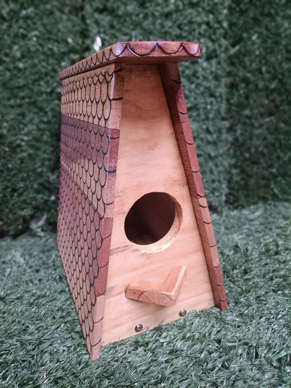 Chalézinho escamado, casa de passarinho. - Foto 5
