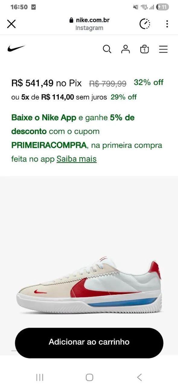 Tenis nike n 41 - Foto 3