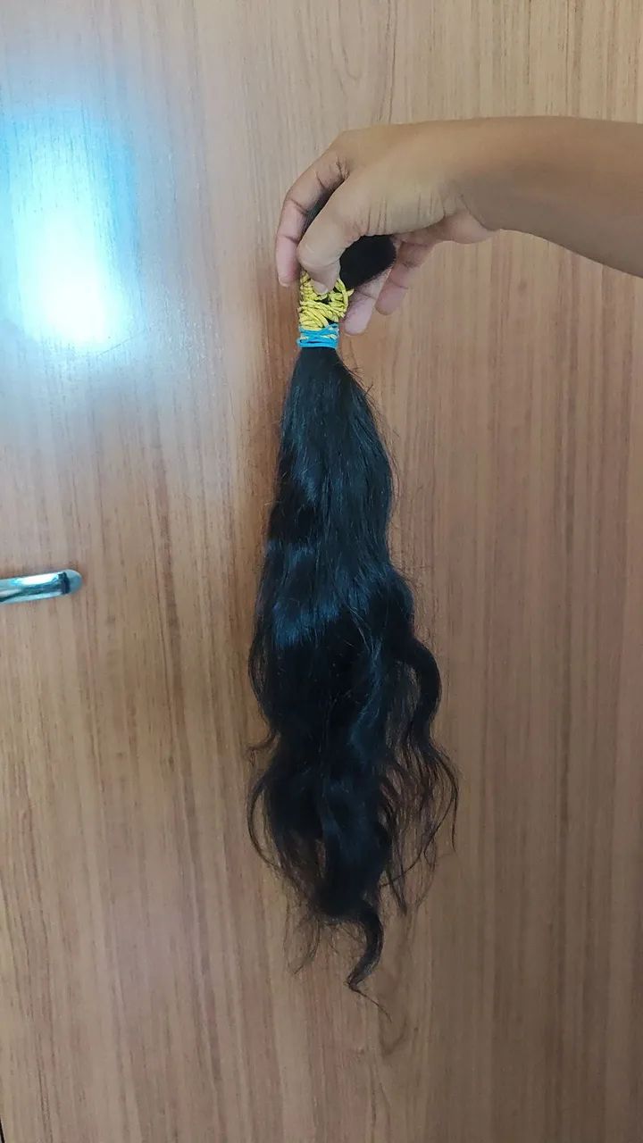 Cabelo humano 80g 50cm - Foto 3