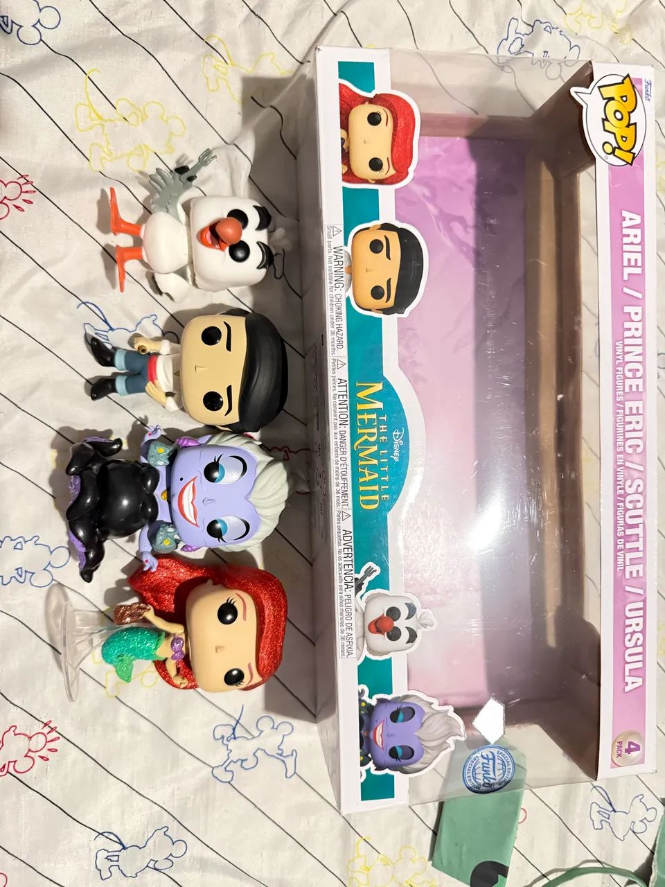 Vendo Funko pop set a pequena sereia - Foto 2