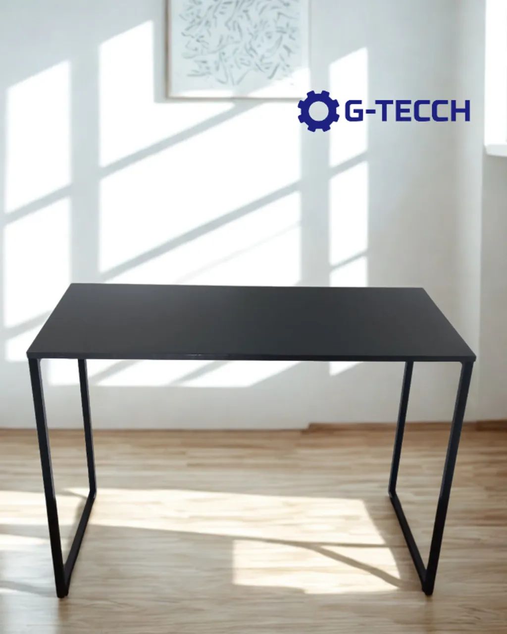Mesa de Estudo Industrial 1m NOVA Escrivaninha Multiuso de Escritório Notebook Computador - Foto 3