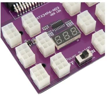 Placa De Conexão Psu De 12 Portos - Foto 5