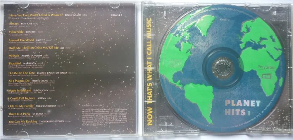 Cd Planet Hits 1 Original usado - Foto 3
