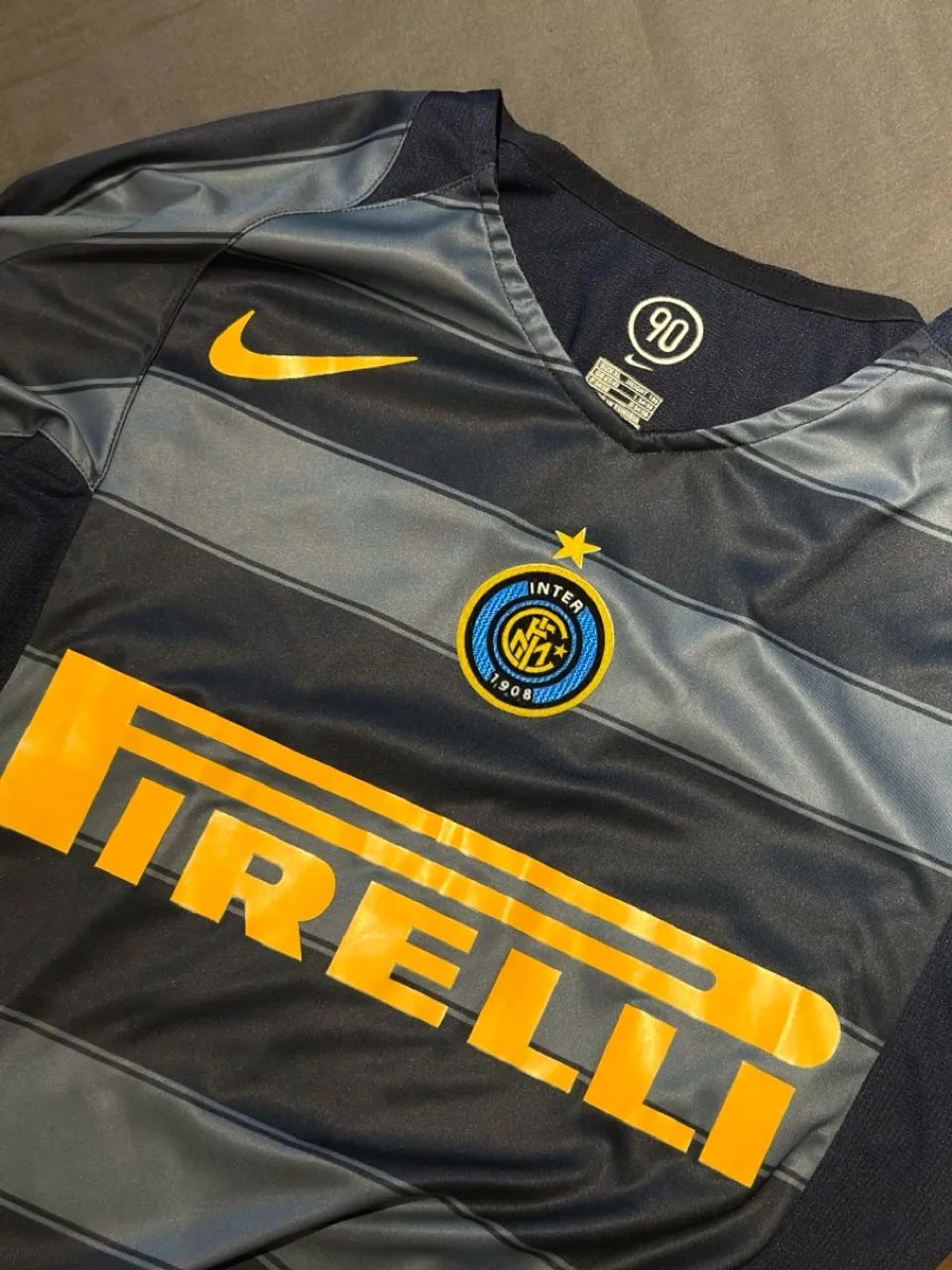 camisa inter milao total 90  - Foto 2