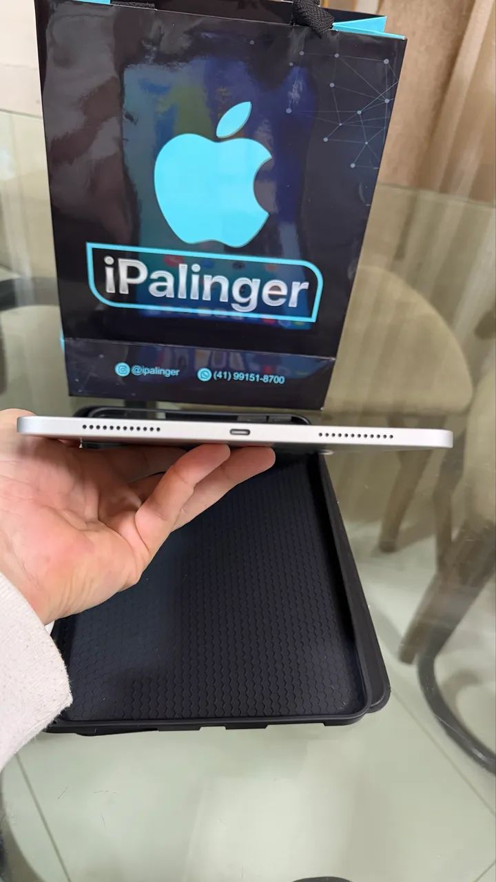 iPad 10th 256gb Silver - Impecável com Caneta e Case - Foto 5