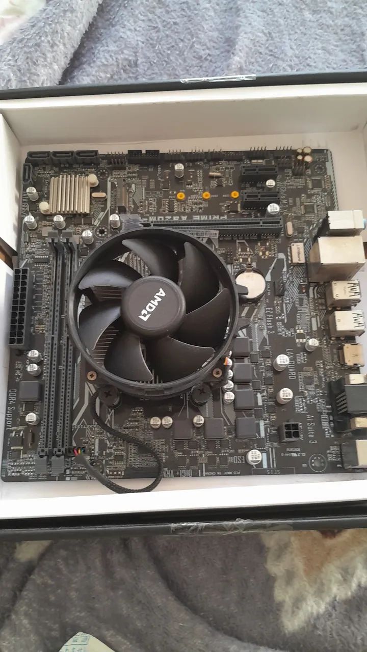Ryzen 3 3200g e a320m k br - Foto 3
