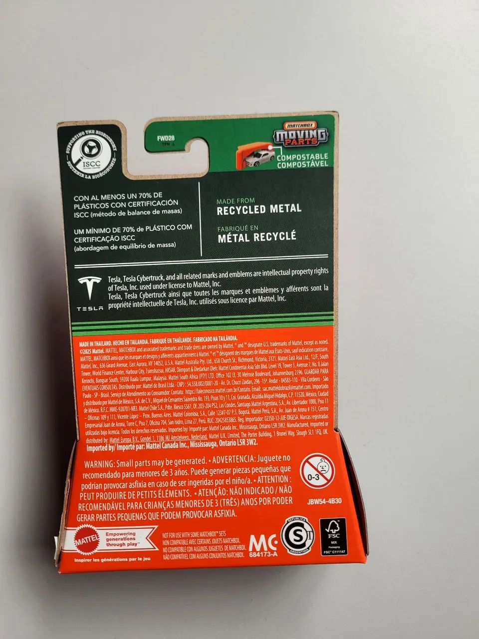 Cybertruck tesla - matchbox moving parts - Foto 4
