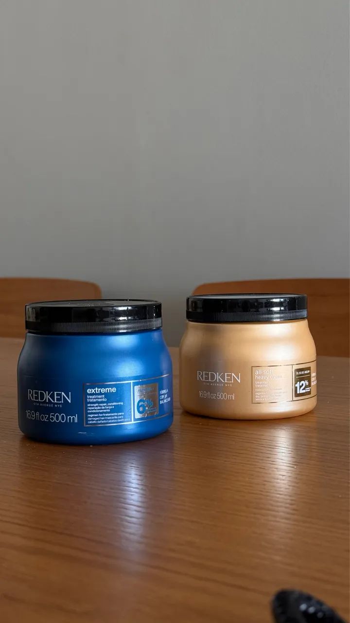 Kit Máscara Redken (cabelo) - Hidratação e Nutrição  - Foto 2