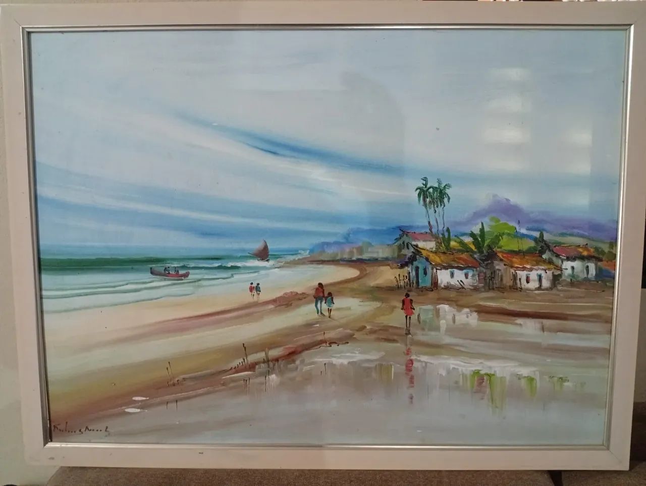Tela de arte Rubens Amaral  - Foto 2