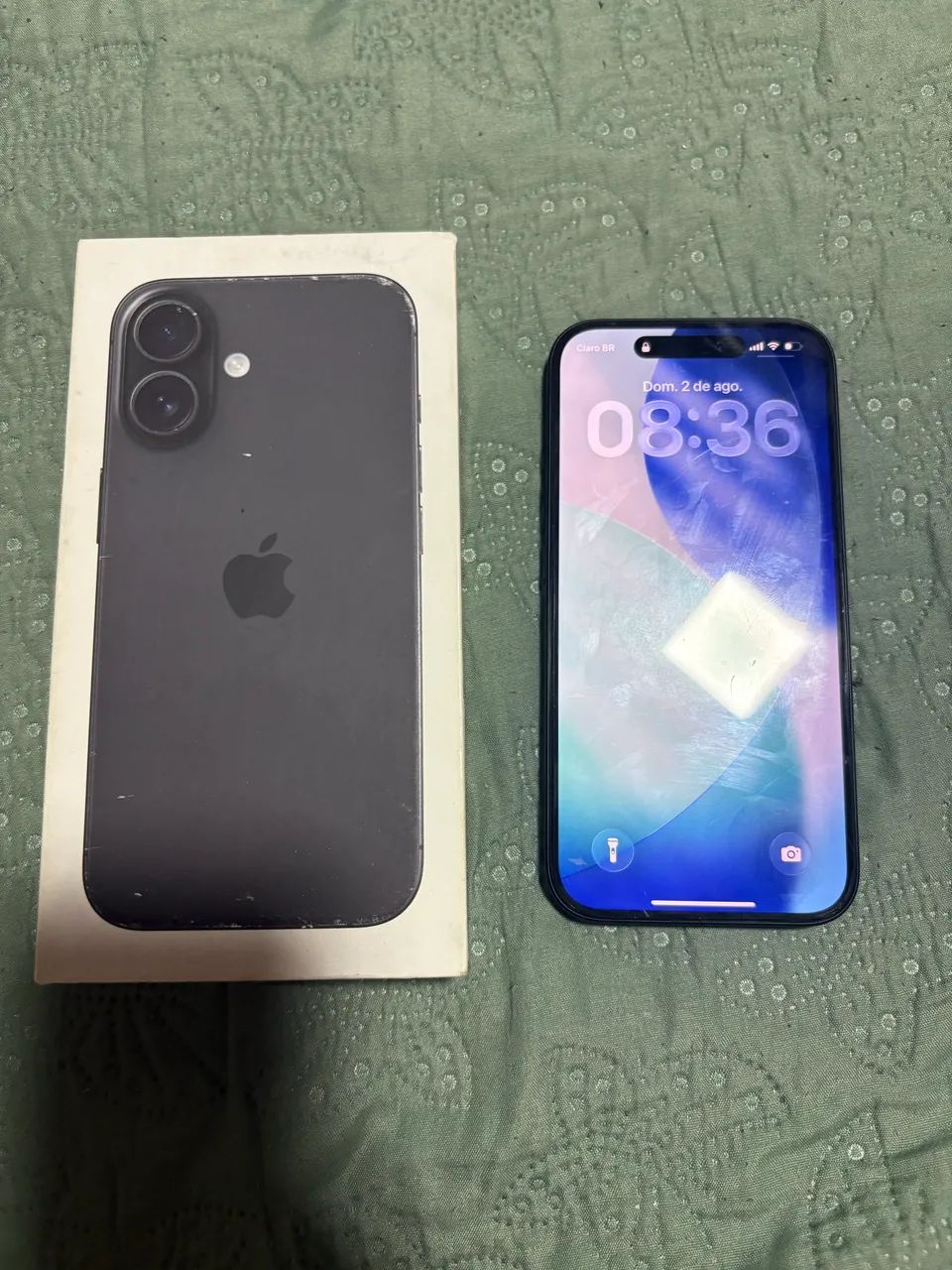iPhone 16 na caixa, bateria 100% - Foto 3