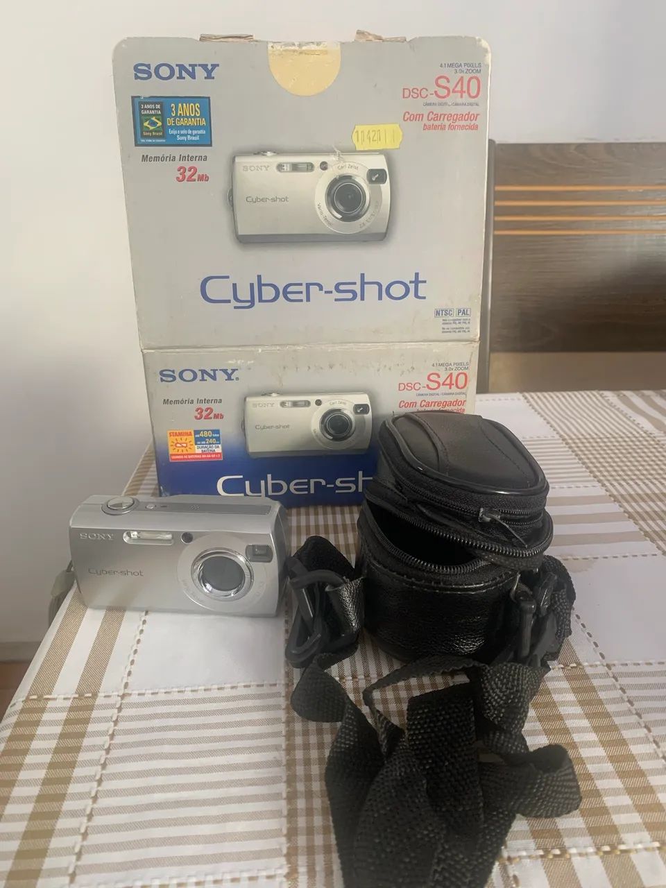 Câmera cyber-shot Sony 