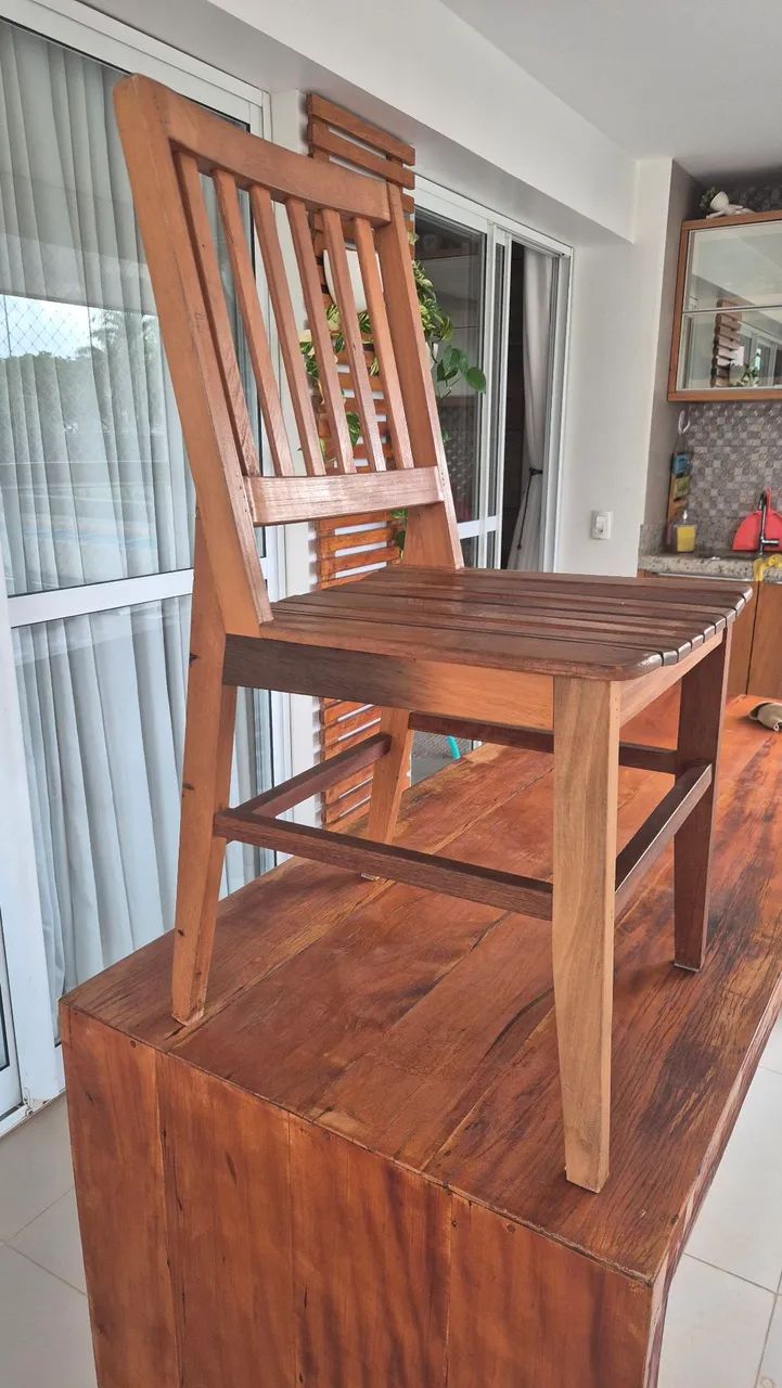 6 Cadeiras de madeira - Foto 3