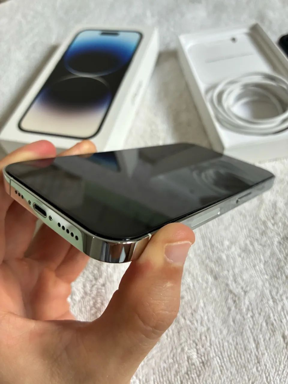 iPhone 14 Pro 128g em perfeito estado/ Completo com capa, Película e carregador. - Foto 5