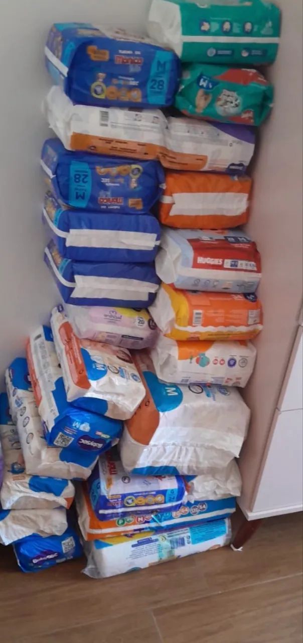 Lote de Fraldas Novas