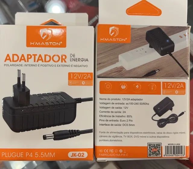 Fonte Adaptador 12V 2A - Foto 2