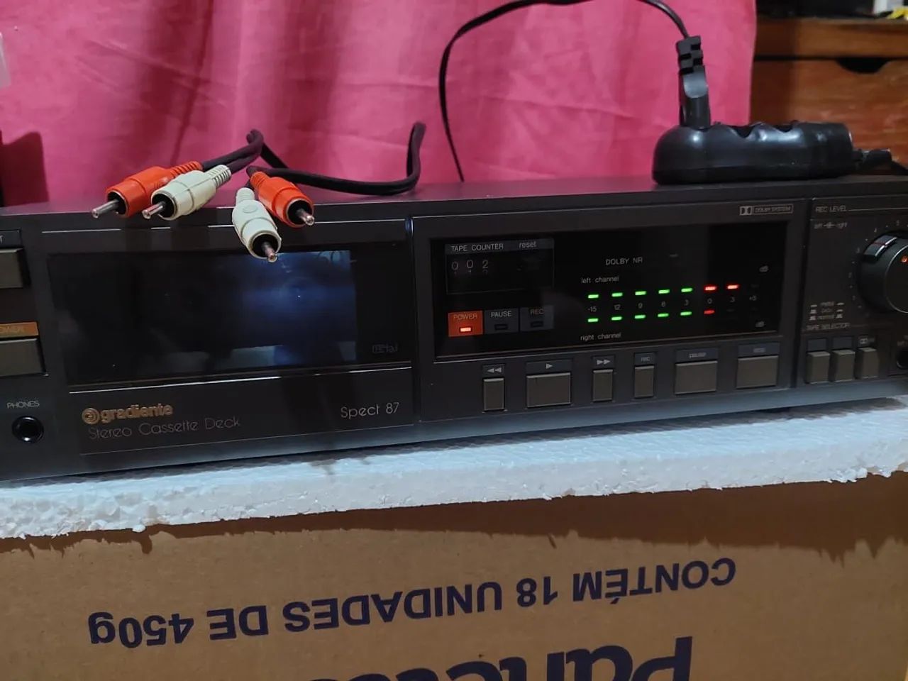 Tape deck Gradiente SPECT 87
