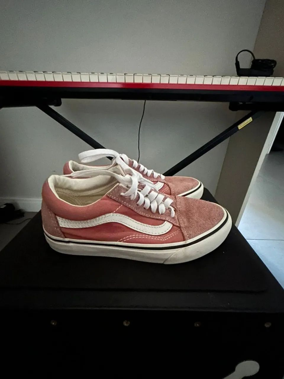 Tênis Vans Ua Old Skool Rosa - Foto 2